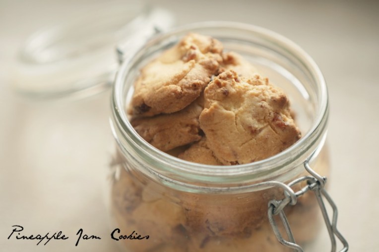 pineapple jam cookies 001