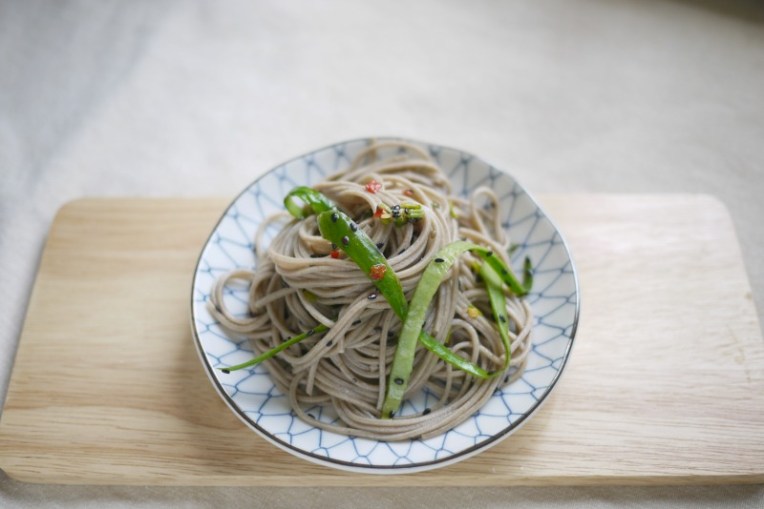 Cucumber Cold Soba Salad // Mono + Co
