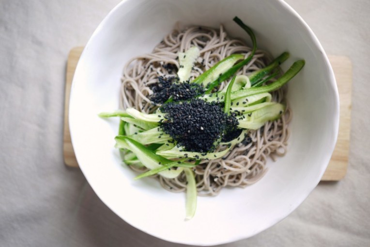 Cucumber Cold Soba Salad // Mono + Co
