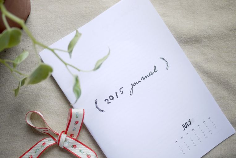 diy july 2015 journal template