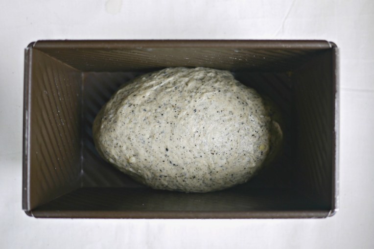 Black Sesame Potato Bread Loaf // MonoandCo