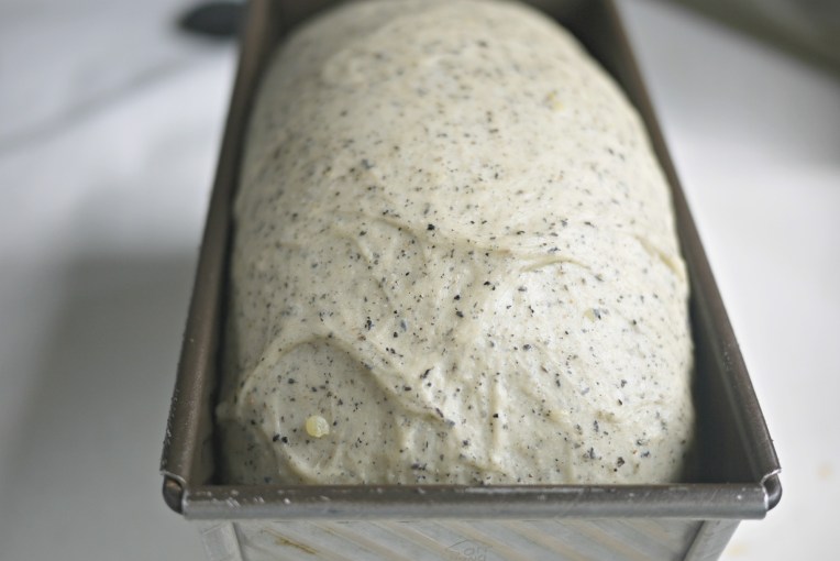 Black Sesame Potato Bread Loaf // MonoandCo
