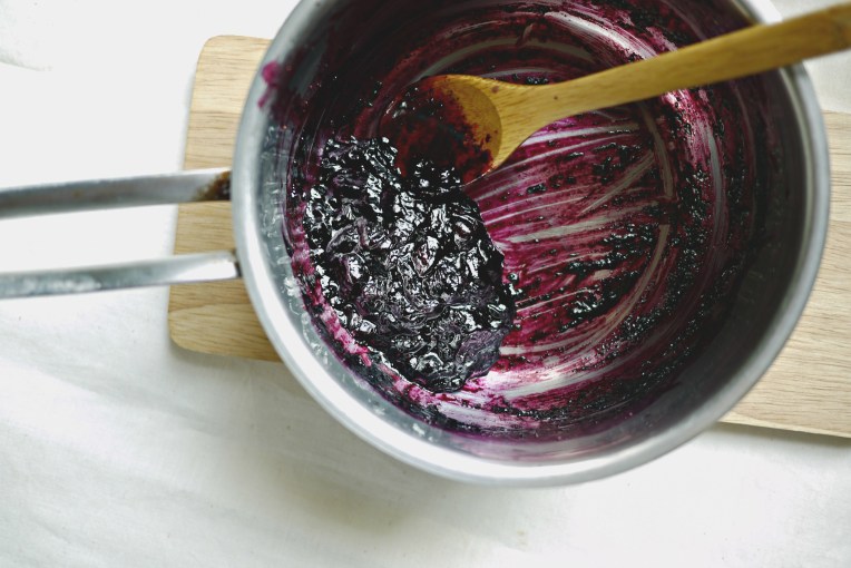 Tiny Batch Blueberry Compote // Mono+Co