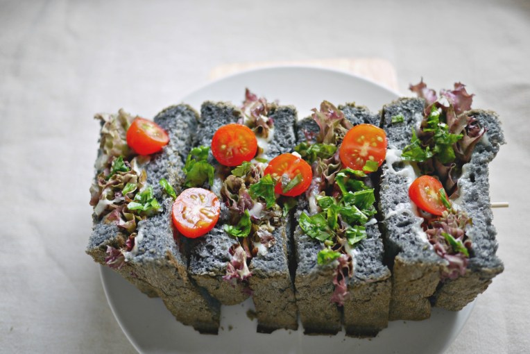 Bamboo Charcoal Potato Bread Loaf // Mono+Co