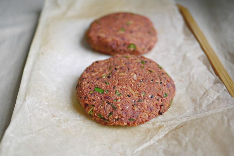 Purple Sweet Potato Burger // Mono + Co