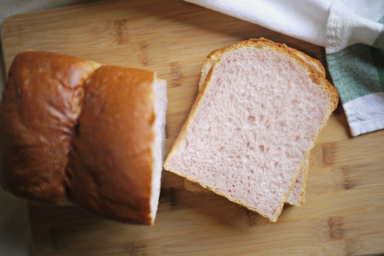 Soft Purple Sweet Potato Bread Loaf // Mono+Co