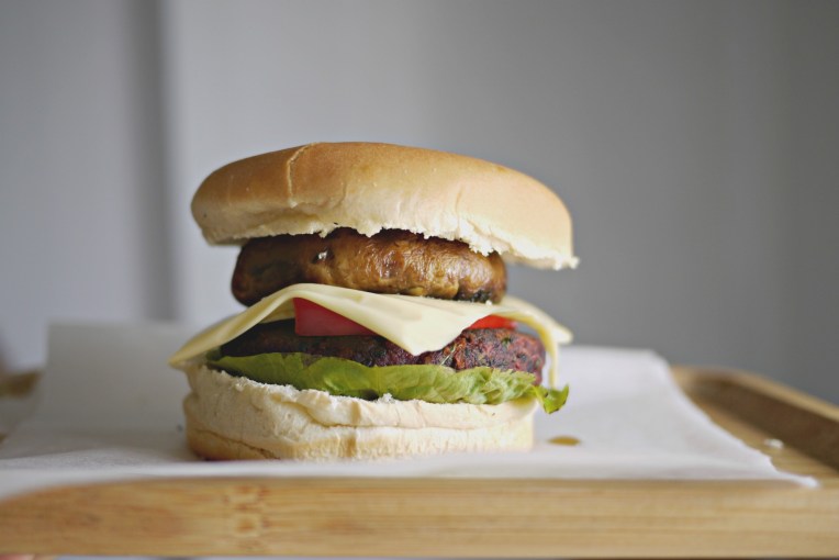 Purple Sweet Potato Burger // Mono + Co