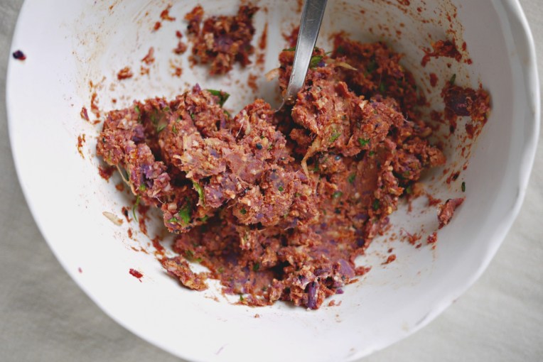 Purple Sweet Potato Burger // Mono + Co