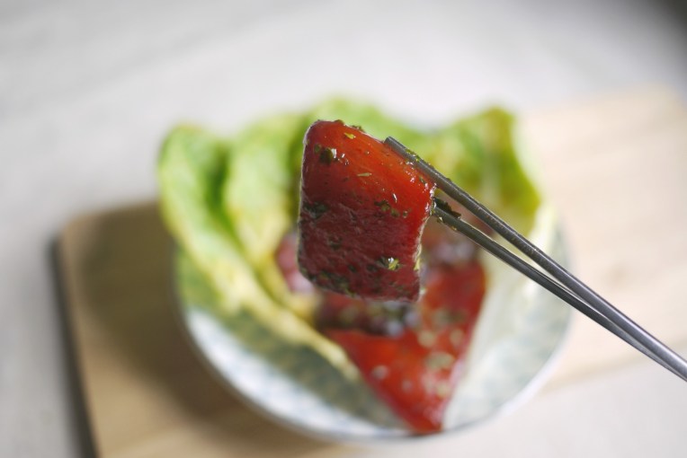 Vegan Tuna Sashimi // Mono + Co