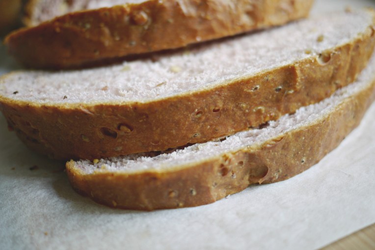 Walnut Chia Seed Purple Sweet Potato Boule // Mono+Co