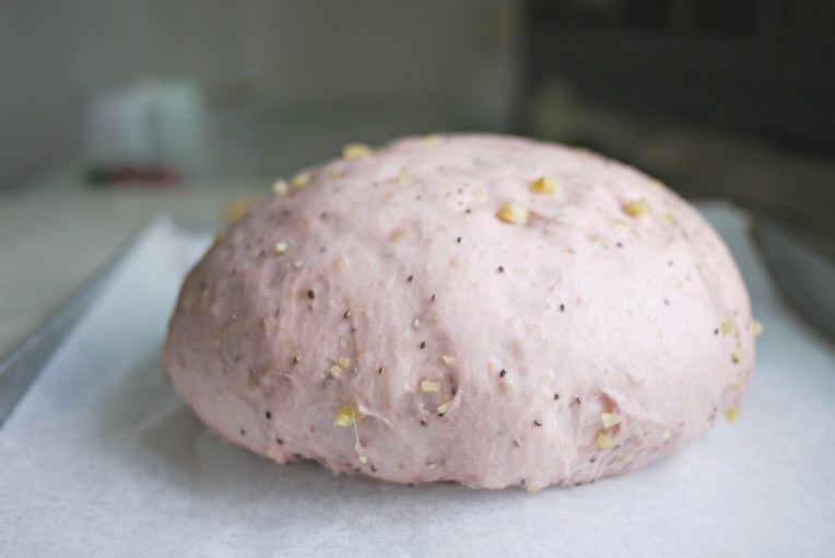 Walnut Chia Seed Purple Sweet Potato Boule // Mono+Co