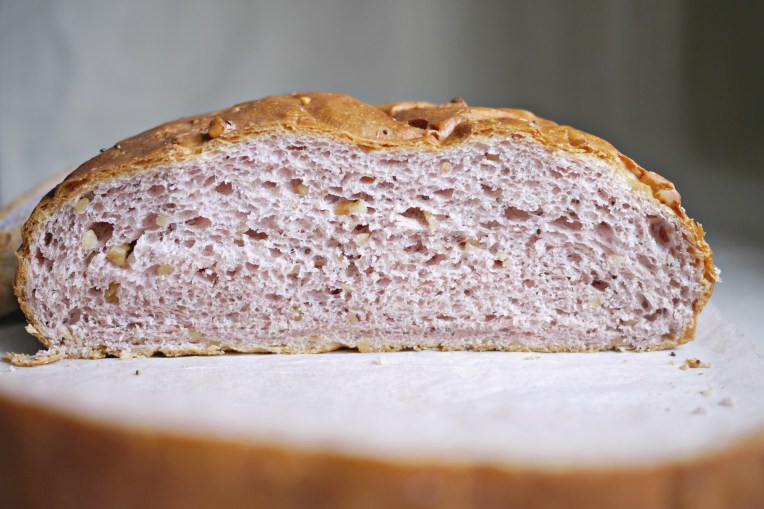 Walnut Chia Seed Purple Sweet Potato Boule // Mono+Co