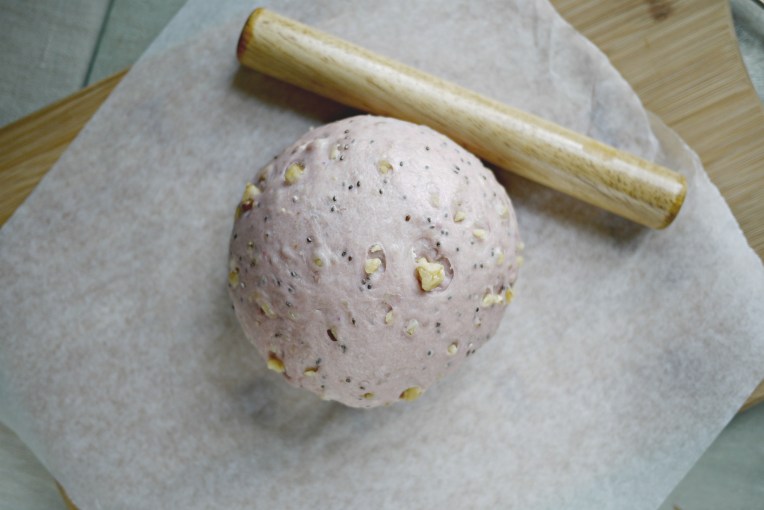 Walnut Chia Seed Purple Sweet Potato Boule // Mono+Co