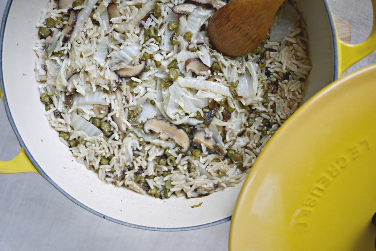 Napa Cabbage Fried Rice // Mono + Co