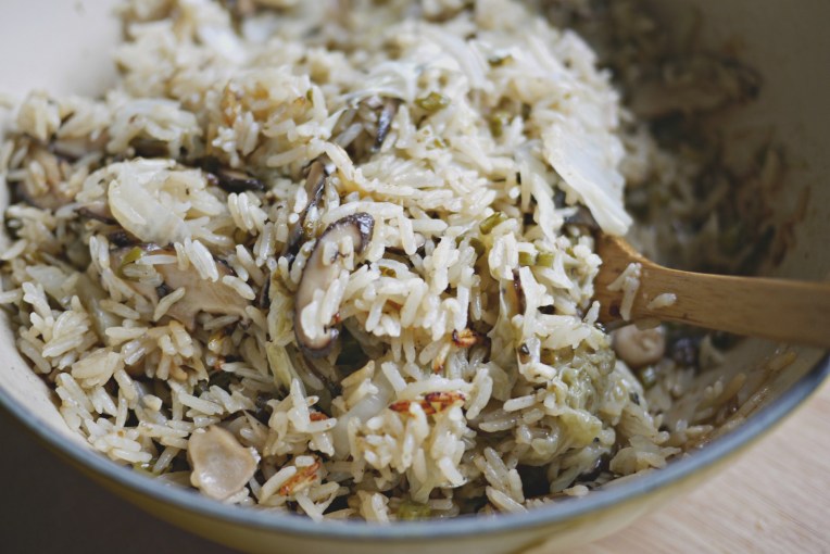 Napa Cabbage Fried Rice // Mono + Co