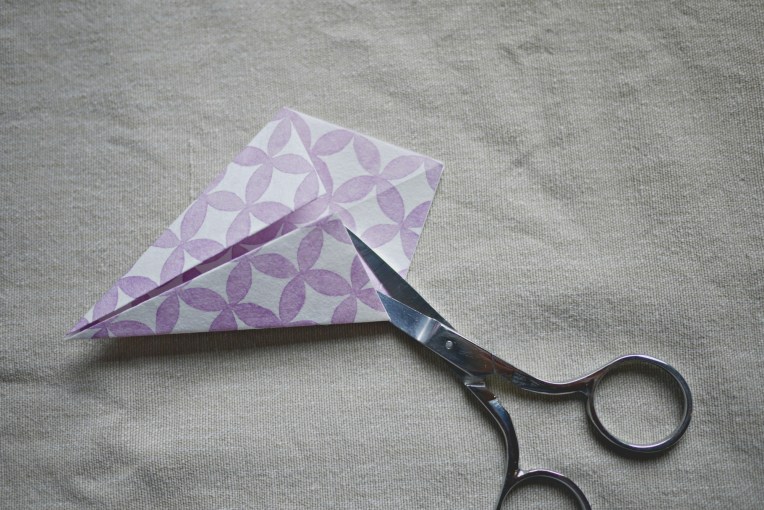 Origami Paper Diamonds // Mono + Co