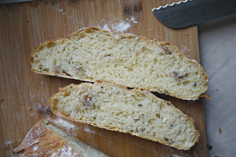 Passion Fruit Walnut Taro Country Bread // Mono + Co