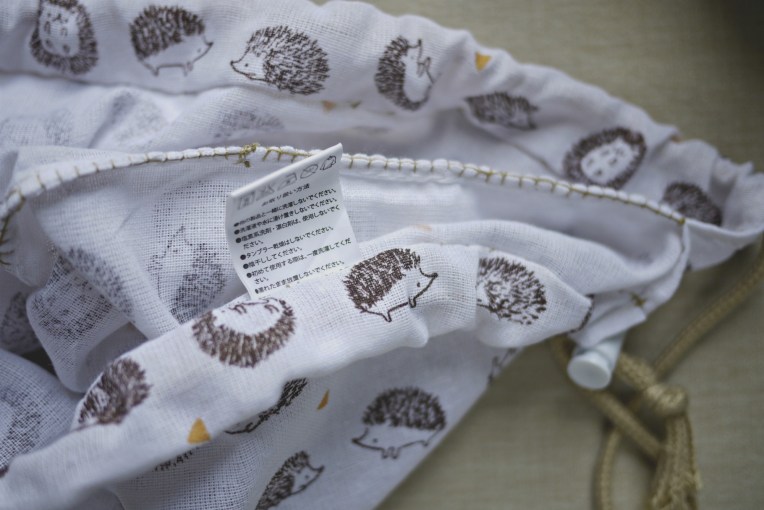 Hand Sewn Drawstring Bag // Mono + Co