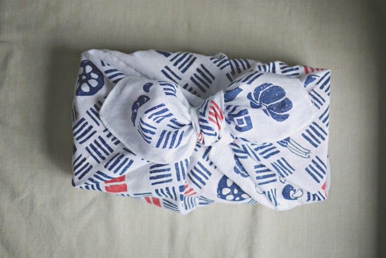 Handsewn Origami Bento Bag // Mono + Co