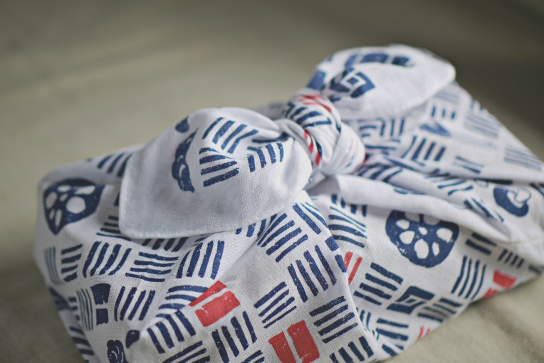 Handsewn Origami Bento Bag // Mono + Co