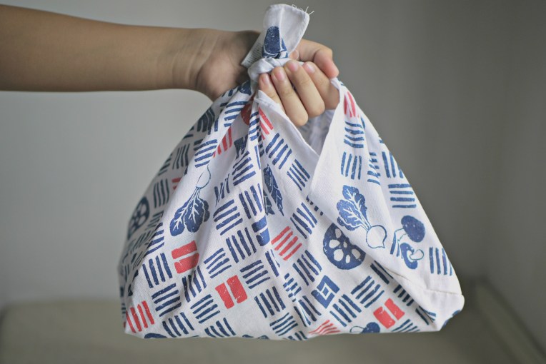 Handsewn Origami Bento Bag // Mono + Co